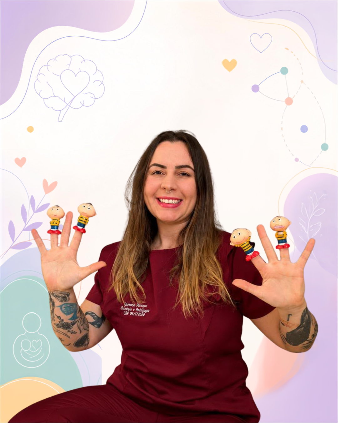 Giovana Pastore, psicóloga e psicopedagoga, fundadora da Mundo da Criança